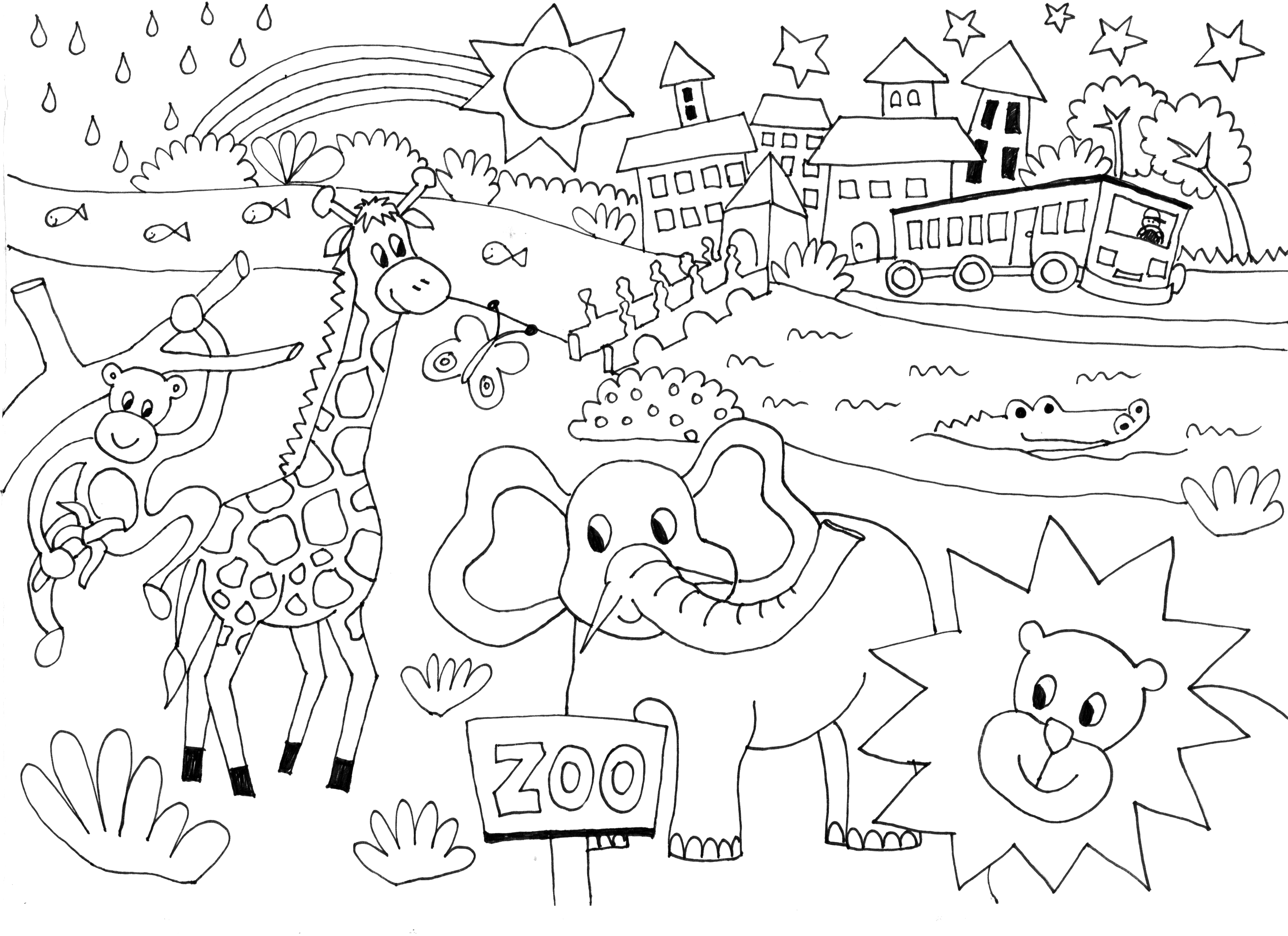 the-friends-from-ZOO-omalovanky
